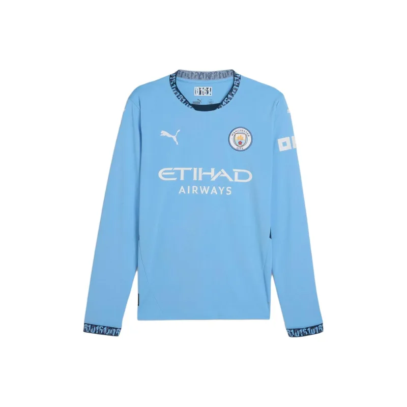 PUMA Camiseta De Fútbol De Manga Larga Manchester City 24/25 Local Para Hombre-0