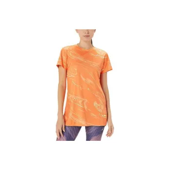 Asics Graphic Dry T-Shirts Women's Orange