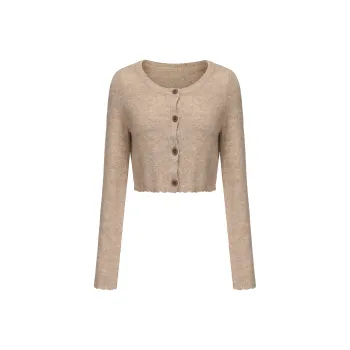 CHIWAWAMEME Cashmere Sweater Women's Coffee