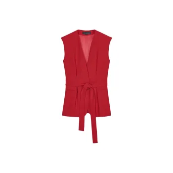 ZARA ZW Series Tank Top Women's Red