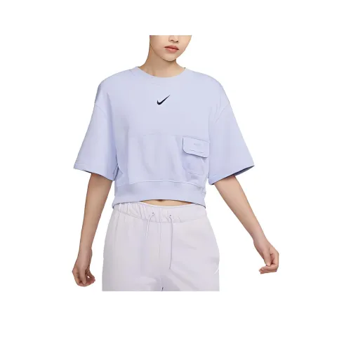 Nike Crop Tops Women's Oxygen Purple
