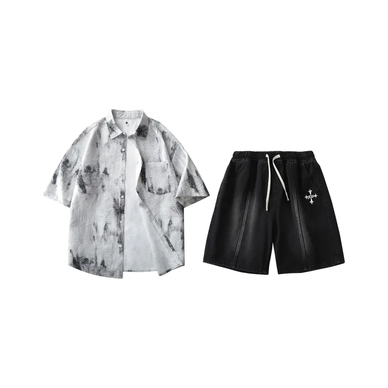 JCUI Shirt Matching Sets Unisex-0