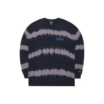 New Era Sweaters Women's Black Tie Dye