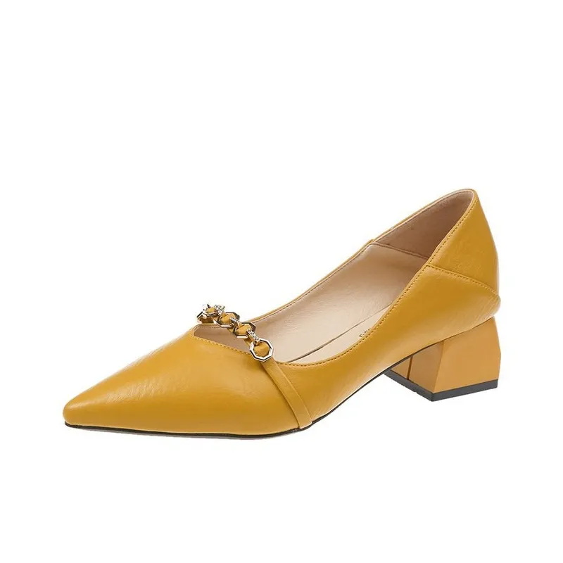 Alxnan High Heels Women's Green/Yellow/Ecru/Black-11
