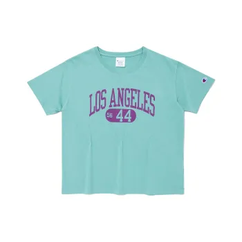 Champion Regular T-Shirt Women's Turquoise Blue
