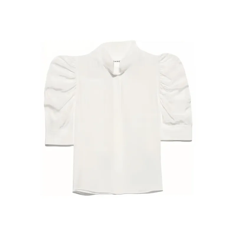 FRAME Gillian Ruched Shirt-0