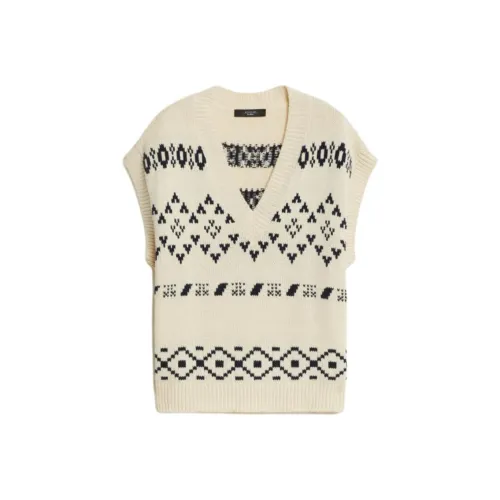 WEEKEND MaxMara V Neck Short Sleeved Vest