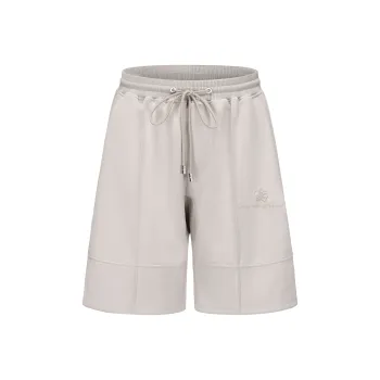 GALLIANO LANDOR Casual Shorts Unisex Pearl Gray