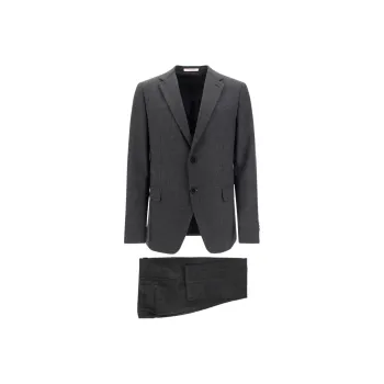 Valentino FW23 Business Suits Men's Dark Gray