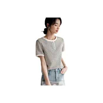 XWI T Shirt Women's Black White