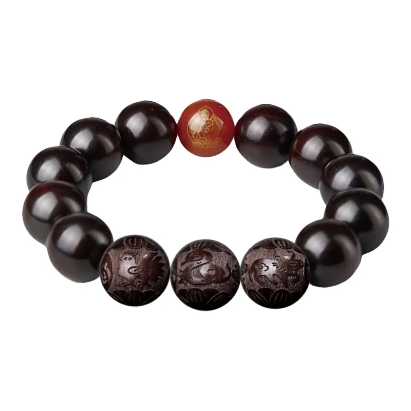 Yi Mingju Rosewood Bracelets Unisex-9
