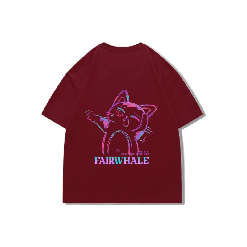 FAIRWHALE Regular T Shirt Unisex-6