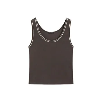 Massimo Dutti Tank Top Women's Brown