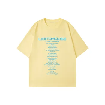 Libito Drop Shoulder Sleeve T Shirt Women's