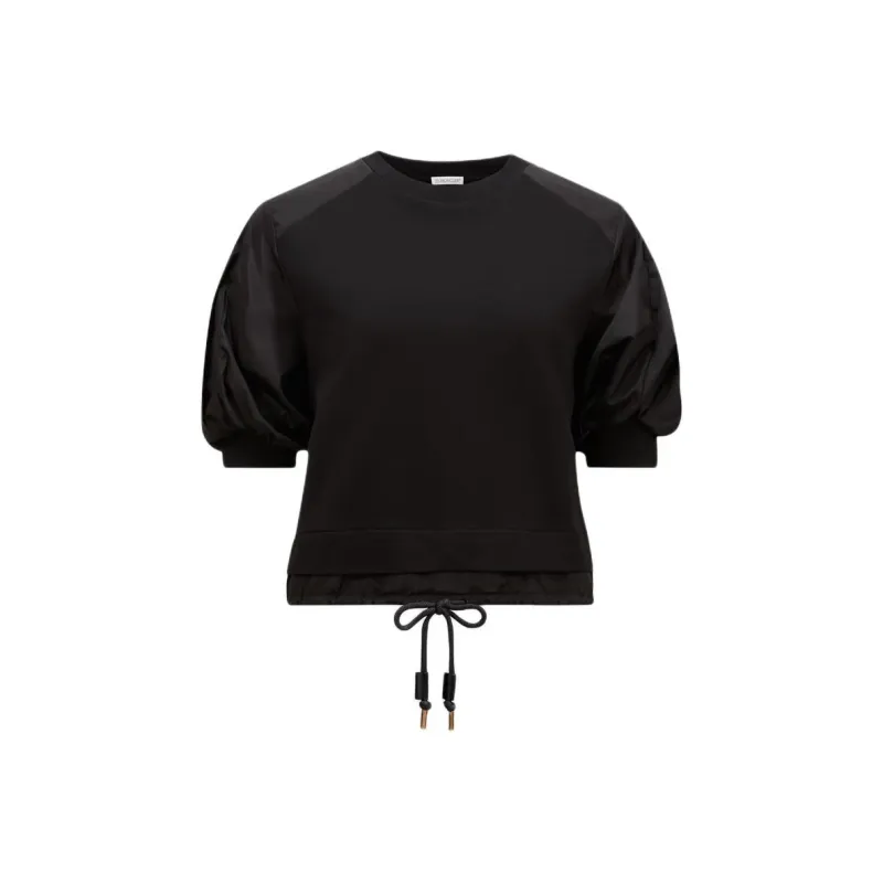 Moncler Puff Sleeve T Shirt-0