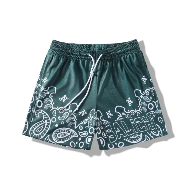 SALICHI Sports Shorts Unisex Green-0