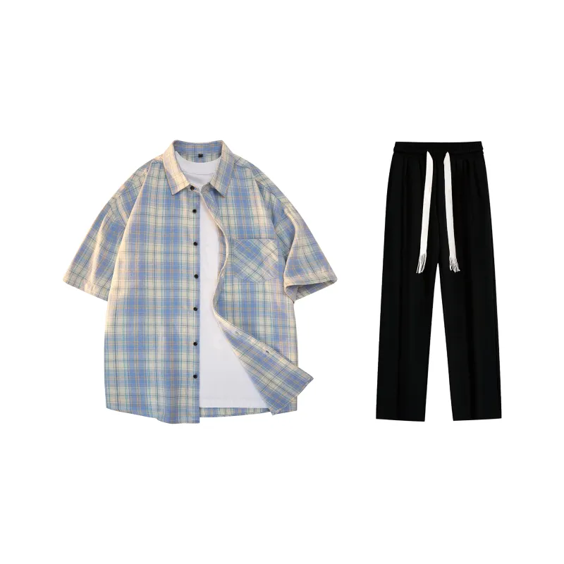 LA'T.WEEKEND Shirt Matching Set Unisex-20