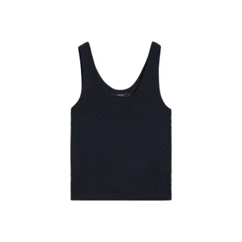 Massimo Dutti Tank Tops Women's Sea Blue