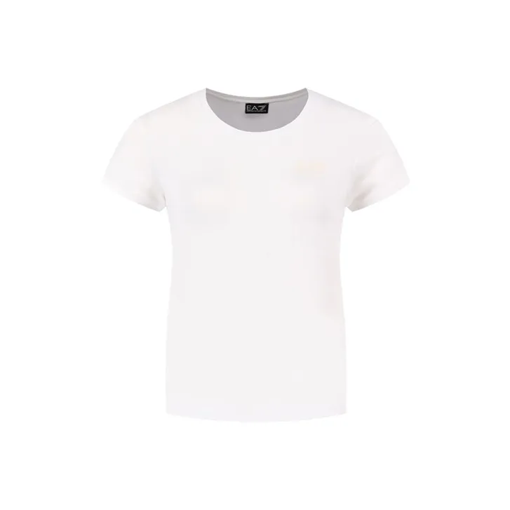 EMPORIO ARMANI EA7 SS22 T Shirt Women's White-0