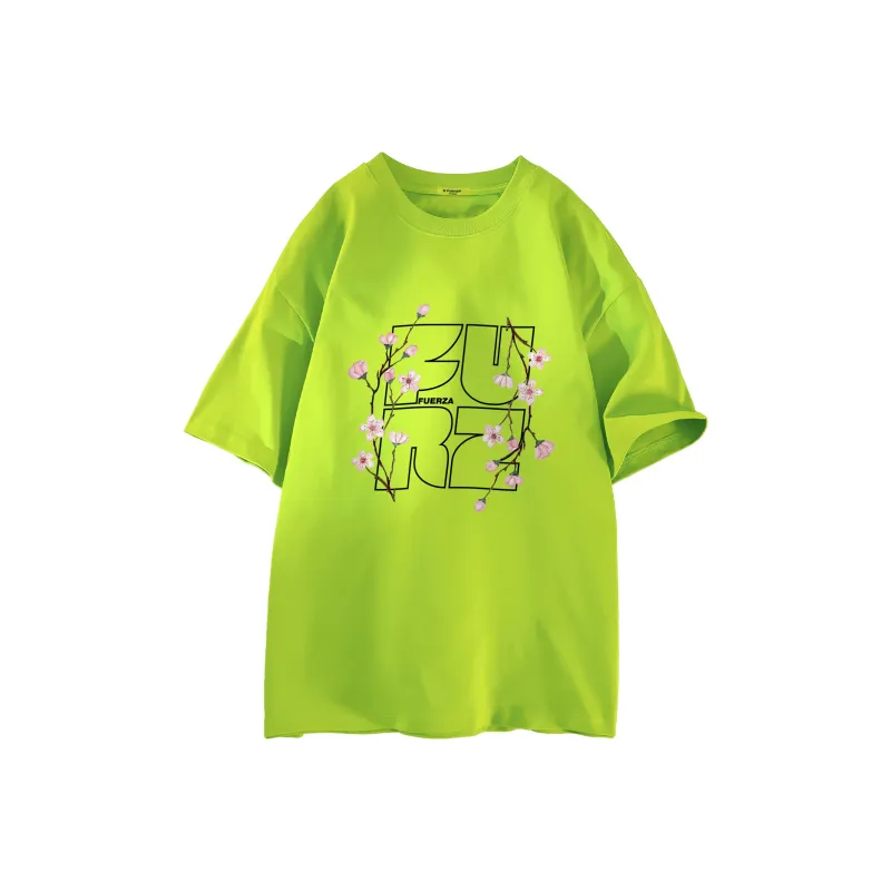 FUERZA Drop Shoulder Sleeve T Shirt Unisex-20