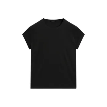 Massimo Dutti Regular T Shirt Women's Black