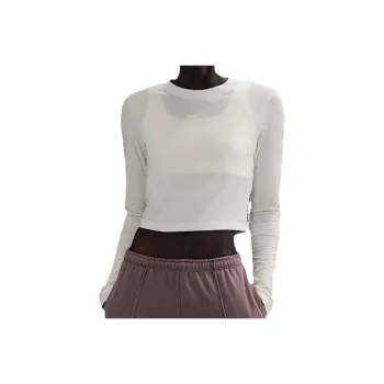 Nike Sportswear Chill Knit Women's Slim Long Sleeve Cropped Top