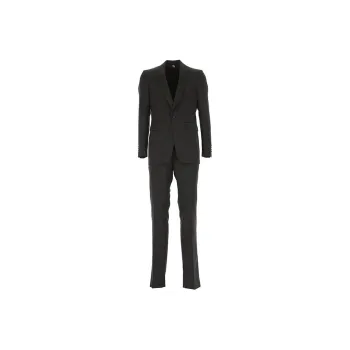 Burberry Business Suits Men Set Black