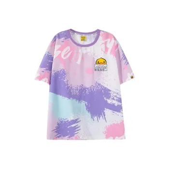 B.Duck T Shirt Women's Pink Purple