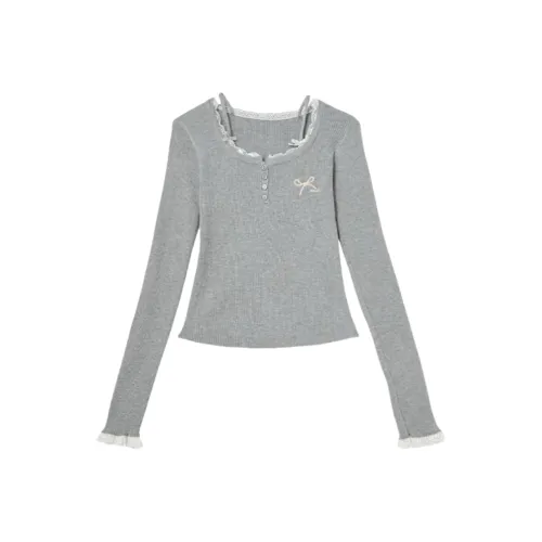 ONEPASS Regular T Shirt Women's Gray