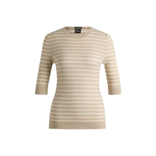 HUGO BOSS Sweater Women's Beige