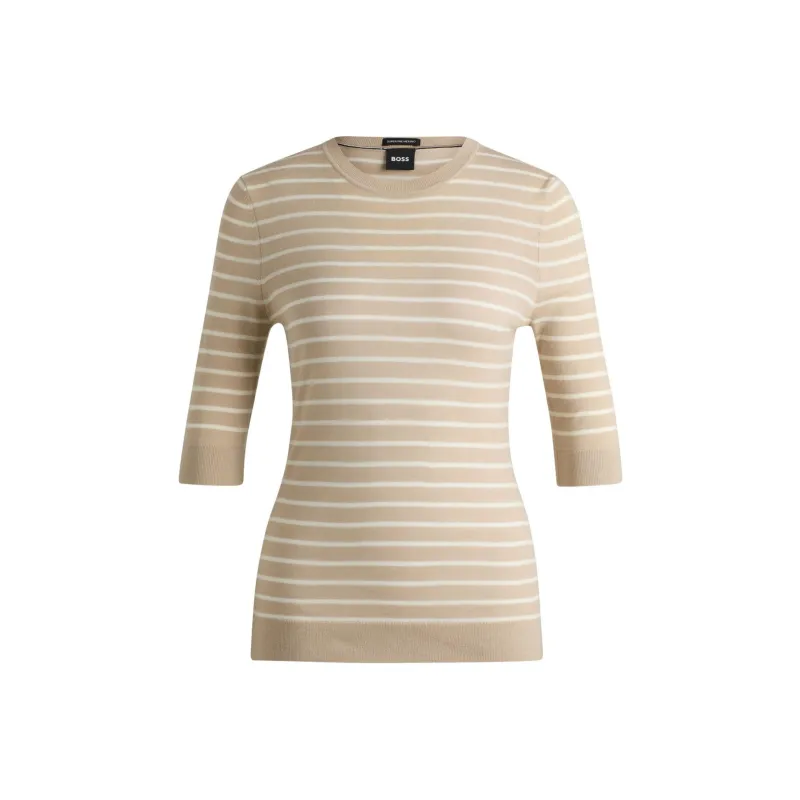 HUGO BOSS Sweater Women's Beige-0