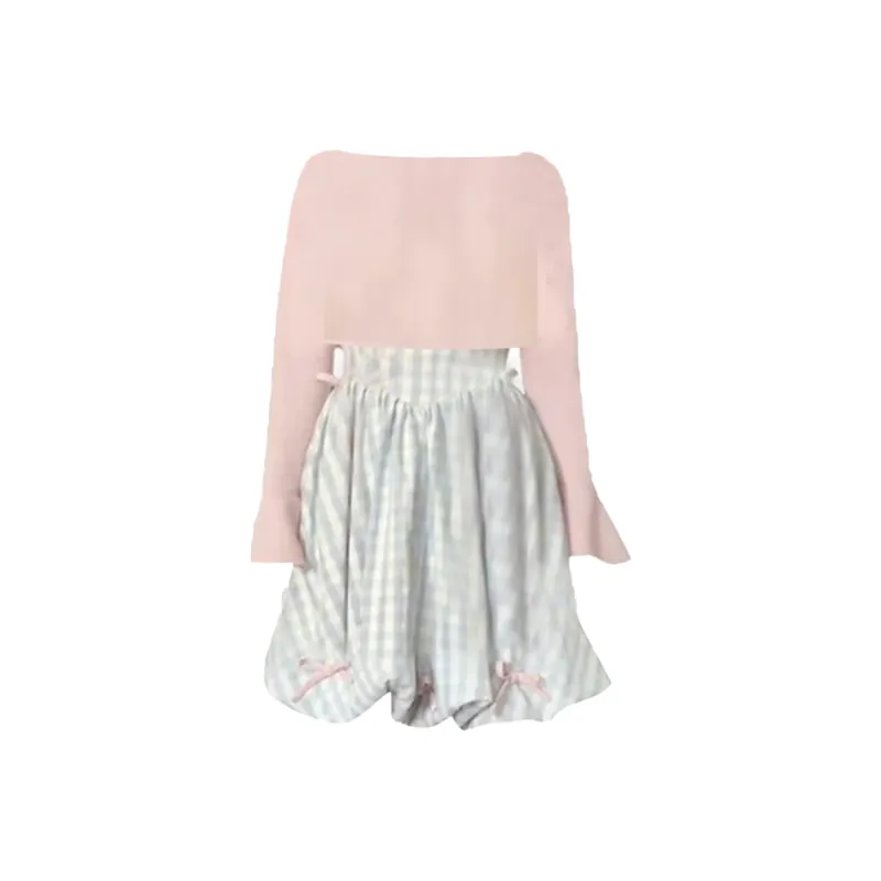 Pa33word Two Piece Skirt Sets Women's-29