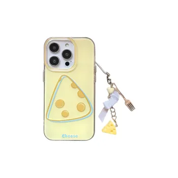 Sopi Acrylic Material Minimalist Style Line Cheese Phone Cases Compatibility With Apple IPhone 16/15/13/14/Pro/Max