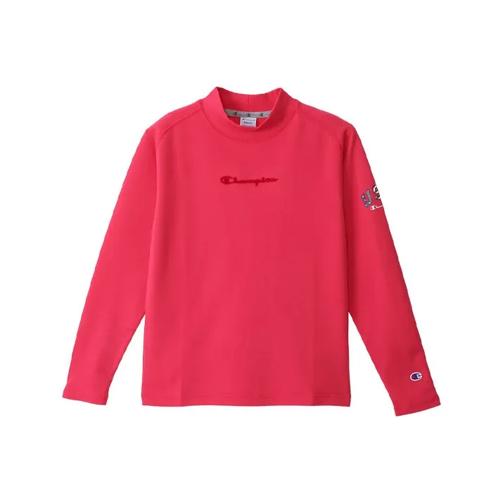 Champion Straight Long-Sleeved T-Shirt Japan Version Women's-3