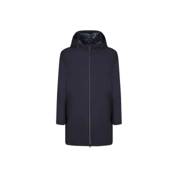 HERNO Coats Men Marine Blue