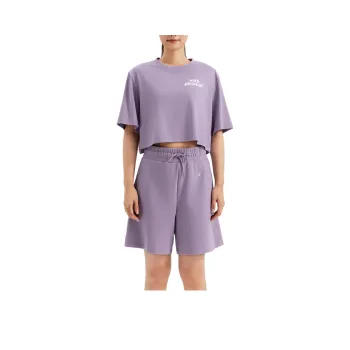 DECATHLON Drop Shoulder Sleeve T Shirt Women's Smokey Mauve