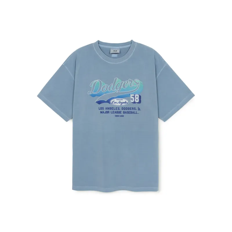 MLB Los Angeles Dodgers T Shirt Women's Dark Blue-0