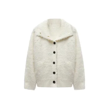 LINCchic Sweater Women's Oyster White
