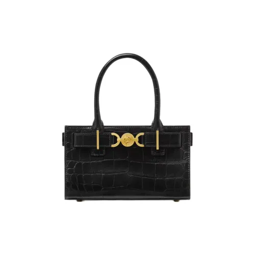 FANSIZHE Medusa '95 Calfskin Neoprene Bag, Shopping Bag, Shoulder Bag, Crossbody Bag, Handbag Trumpets Women's Black