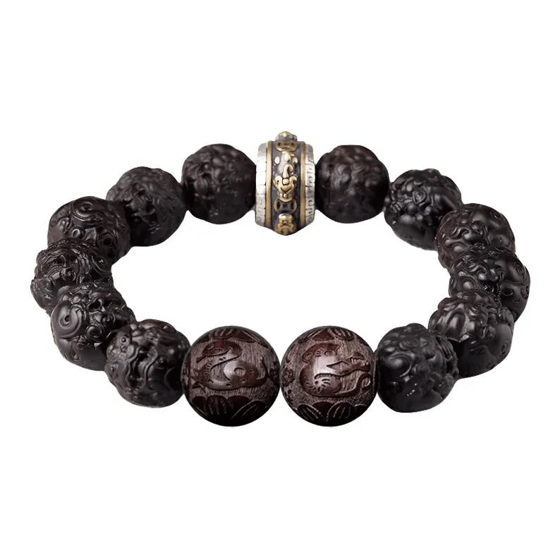 Yi Mingju Rosewood Bracelets Unisex-8