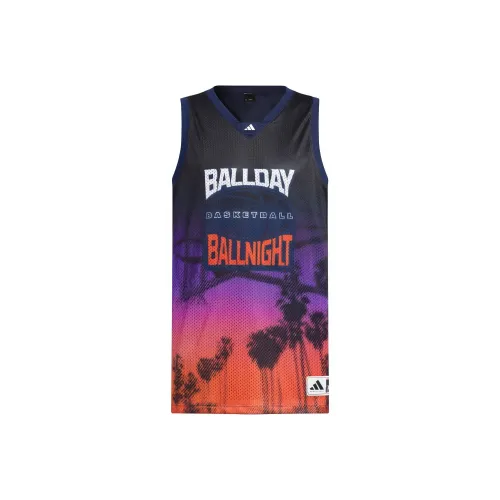 Adidas SS24 Basketball Jerseys Men's Dark Indigo