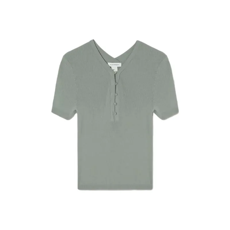 CLUB MONACO Regular T-Shirt Women's Green-0