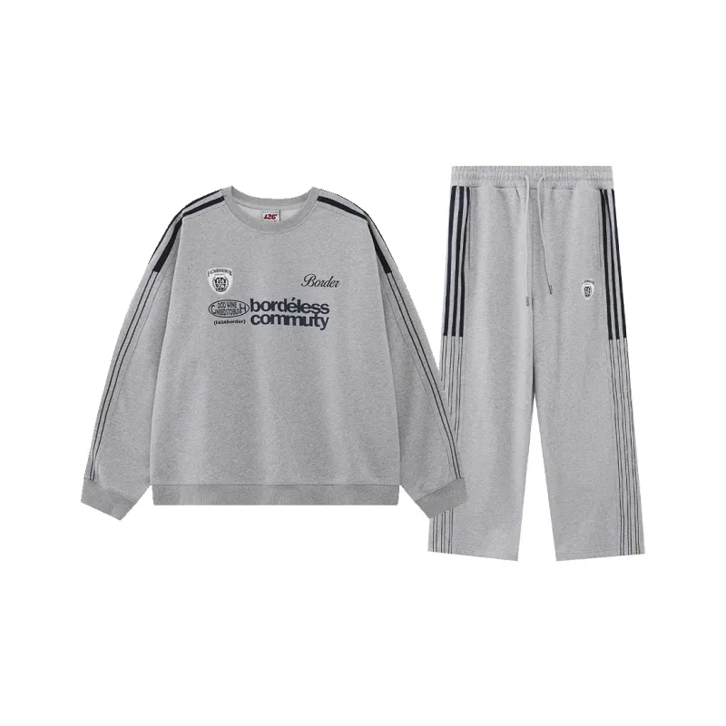 F426 Sweatshirt Sets Unisex-0