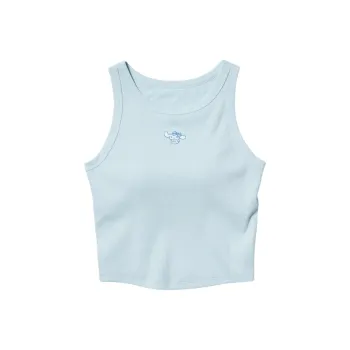 UNIQLO Tank Tops Women's Light Blue