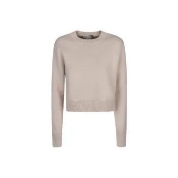 Lanvin Cropped Knitted Jumper