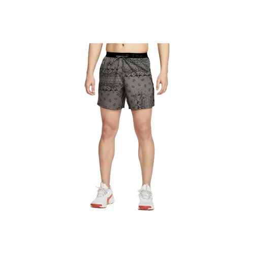 Nike Dri Fit Trail Sports Shorts Men's Cave Stone Color/Black/Black