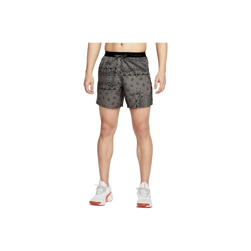 Nike Dri Fit Trail Sports Shorts Men's Cave Stone Color/Black/Black-0