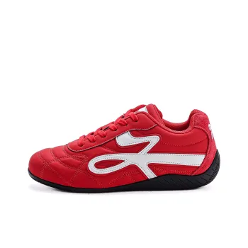 JRYB Non slip Lightweight Low Top Casual Shoes Unisex Red