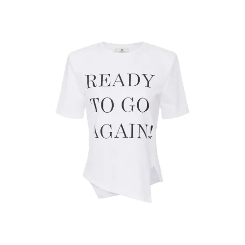 Elisabetta Franchi Asymmetric Jersey T Shirt