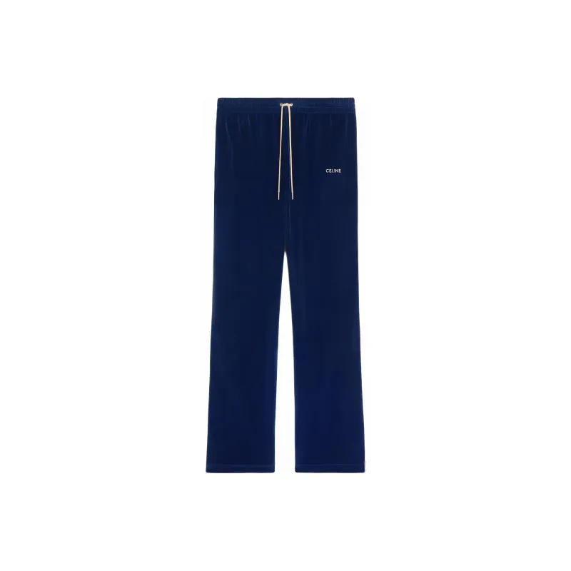 CELINE Tracksuit Pants In Velvet Jersey-0